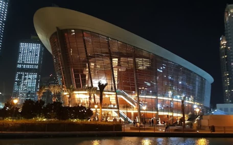 Dubai Dubai Opera House Landscape Image